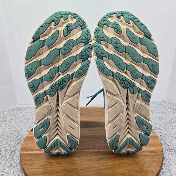 Hoka One One Clifton 8 Aquarella Eggshell Blue Gym Running Shoes Womens 9.5 B - Picture 8 of 12